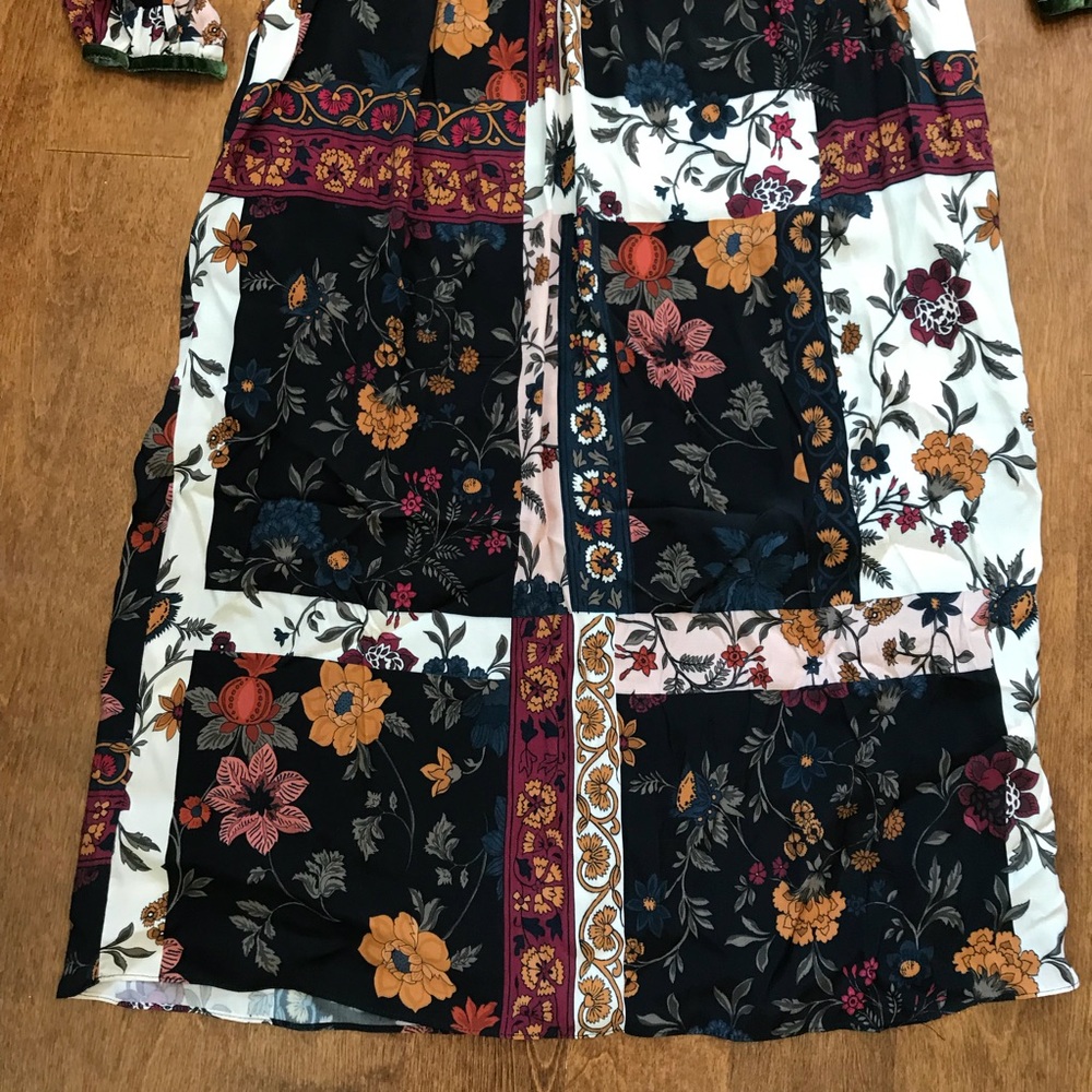 New Zara Bohemian Goddess Maxi Dress S - Picture 5 of 8
